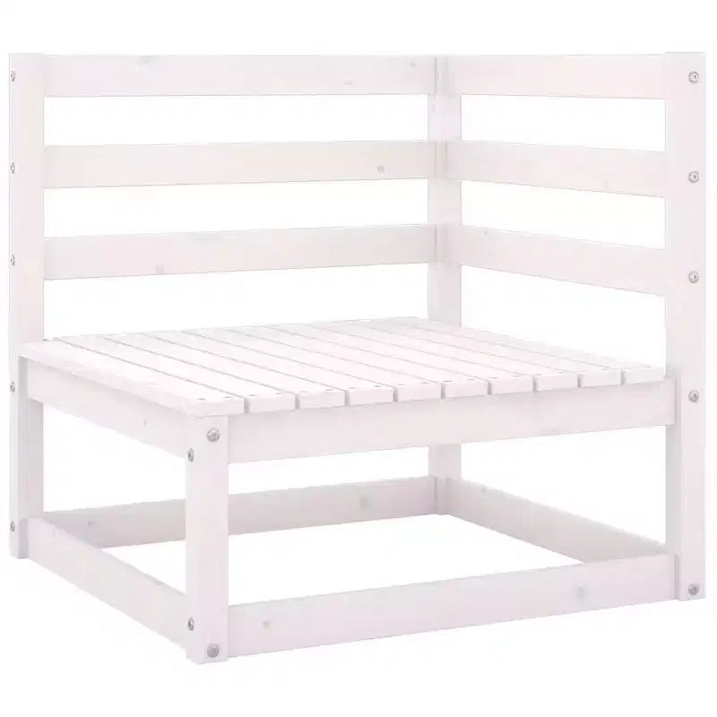 vidaXL Salon de jardin Bois de pin massif Modulable
