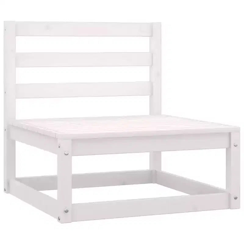 vidaXL Salon de jardin Bois de pin massif Modulable