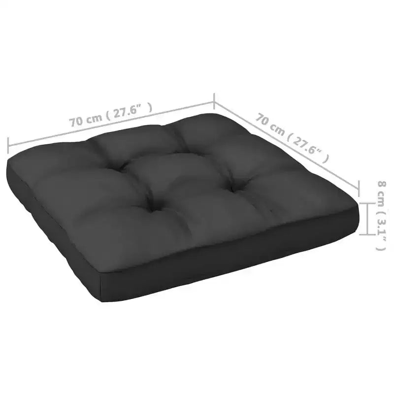 vidaXL Salon de jardin Bois de pin massif Modulable
