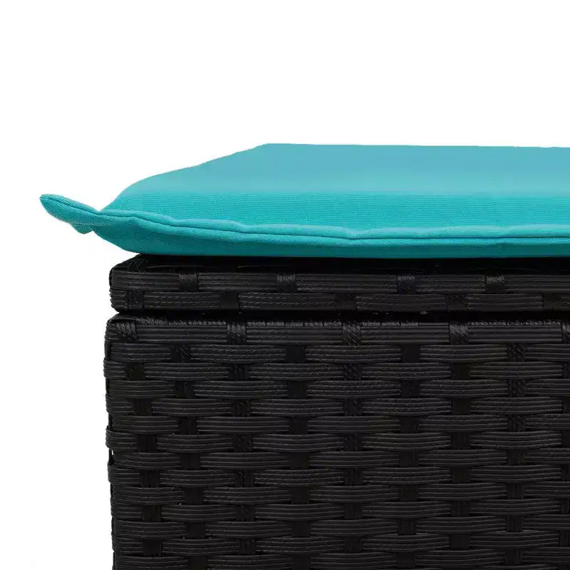 vidaXL Salon de jardin modulable avec coussins et design ajustable