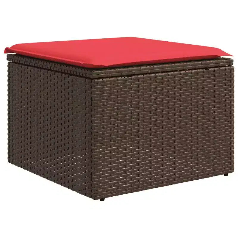 vidaXL Salon de jardin modulable avec coussins et design ajustable
