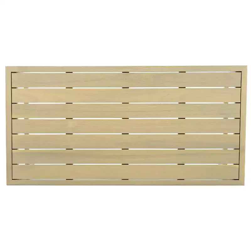 Christopher Knight Home Sejin Ensemble de 5 pièces de mobilier de jardin en bois d'acacia avec table à lattes et osier en polyéthylène