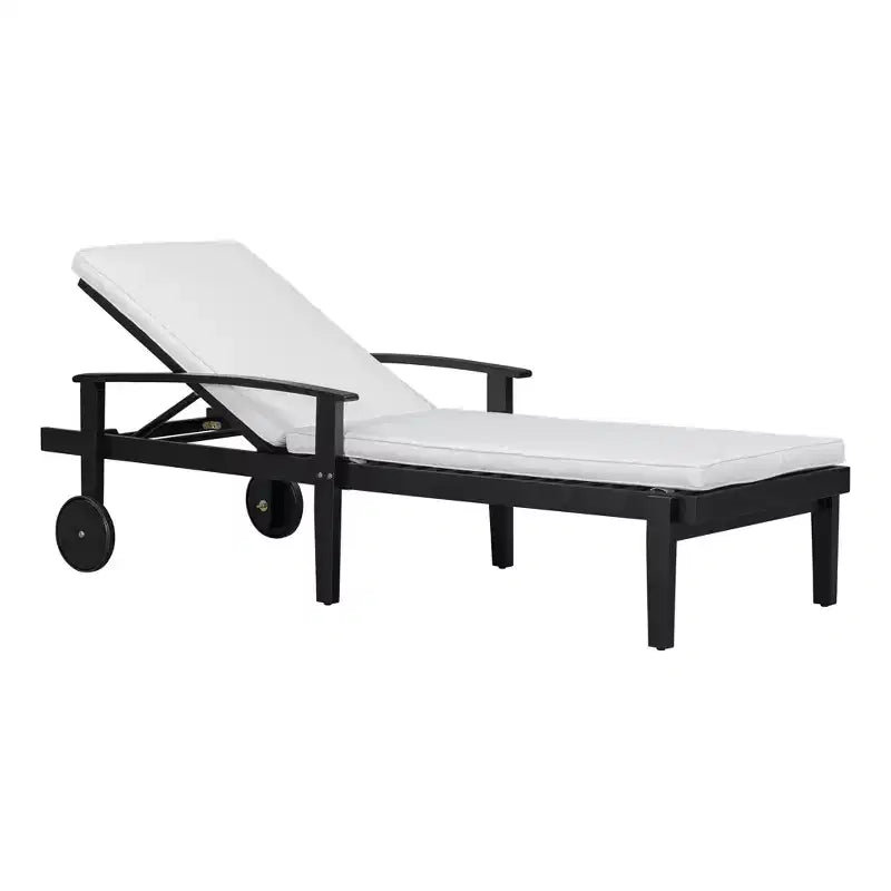 Christopher Knight Home Isha Modern Patio Acacia Wood Transats avec Table d'appoint à Lattes