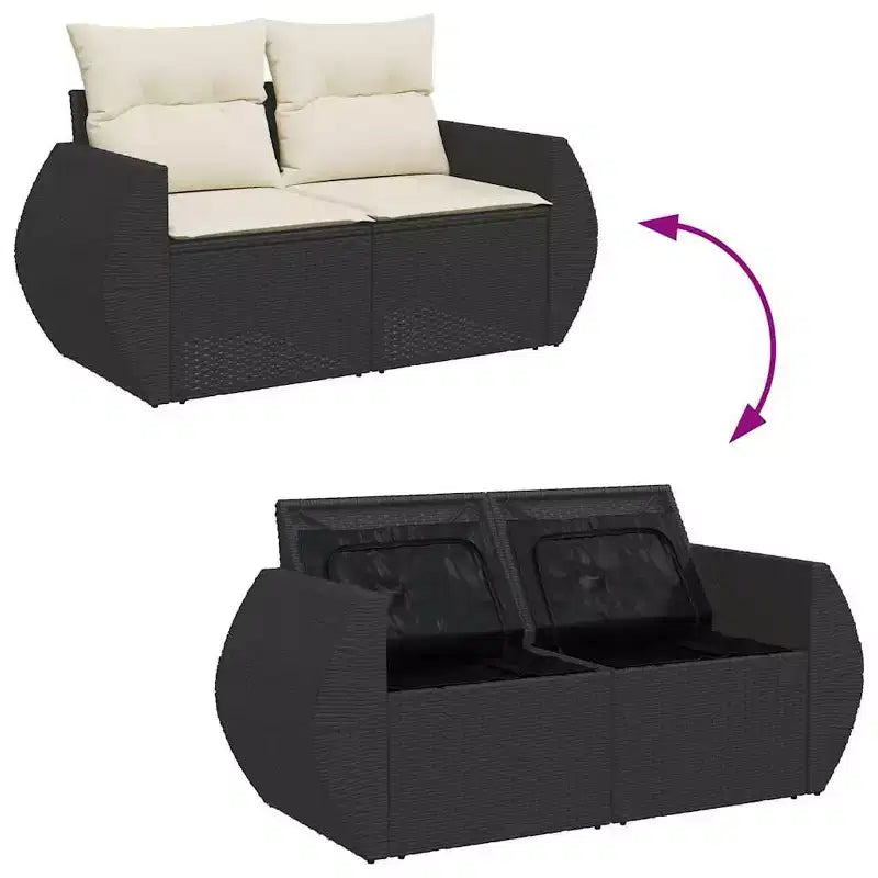 vidaXL Salon de jardin avec coussins – Grand choix de couleurs