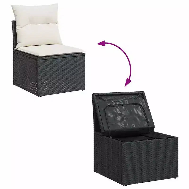 vidaXL Salon de jardin avec coussins – Grand choix de couleurs