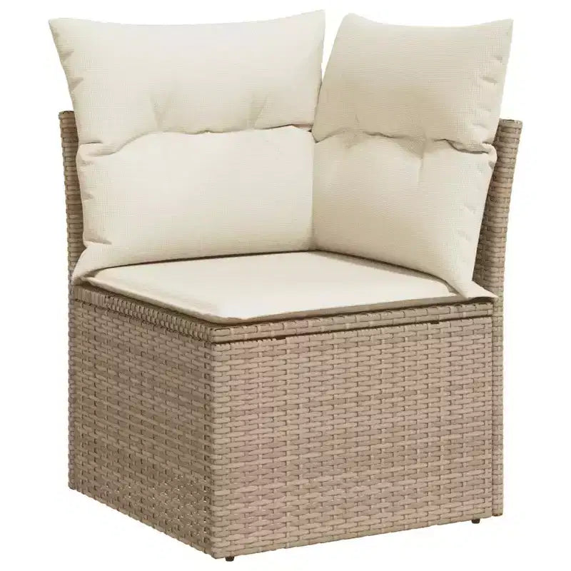 vidaXL Ensemble de canapé de jardin modulable avec coussins en diverses couleurs