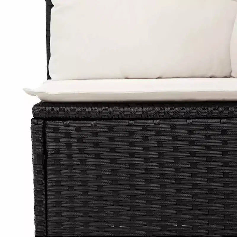 vidaXL Ensemble de canapé de jardin modulable avec coussins en diverses couleurs