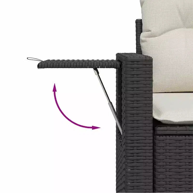 vidaXL Ensemble de canapé de jardin modulable avec coussins en diverses couleurs