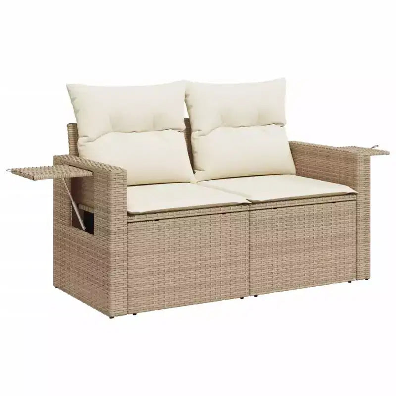 vidaXL Ensemble de canapé de jardin modulable avec coussins en diverses couleurs