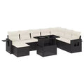 vidaXL Modular Patio Sofa Set with Cushions in Various Colors