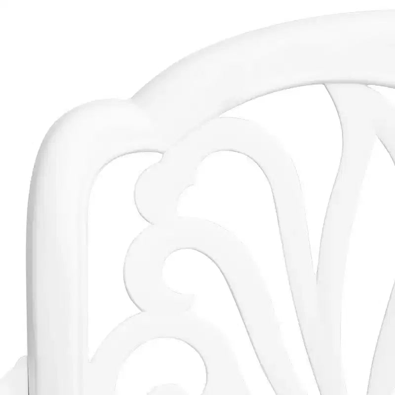 vidaXL Salon de jardin élégant en fonte d'aluminium pour vos moments de détente en extérieur