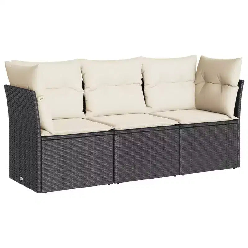 vidaXL Patio Sofa Set with Cushions in Different Colors