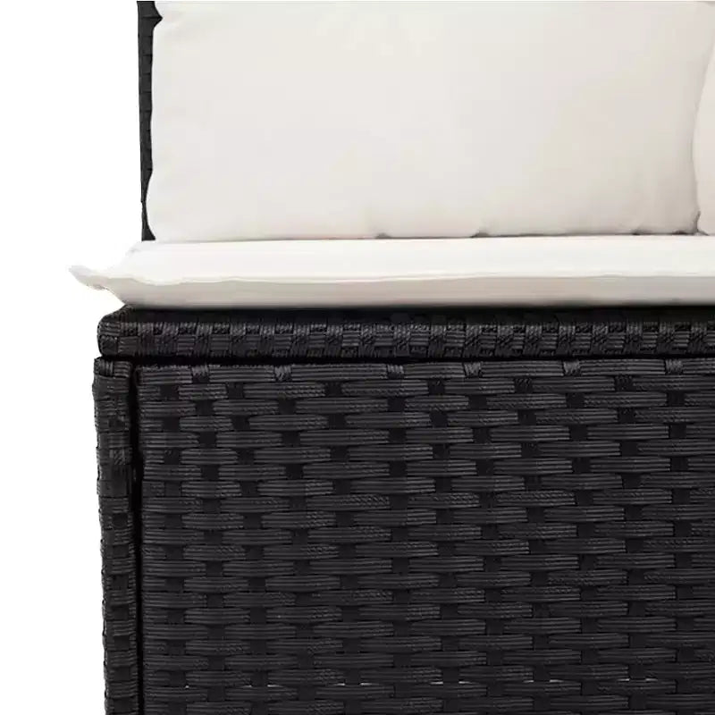 vidaXL Salon de jardin modulaire moderne avec coussins