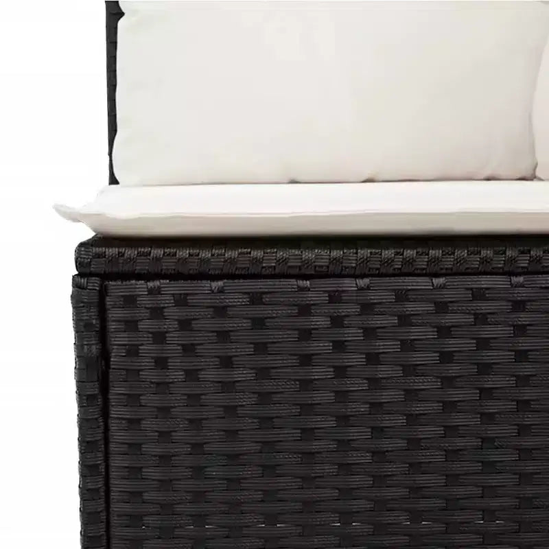 vidaXL Salon de jardin modulaire moderne avec coussins