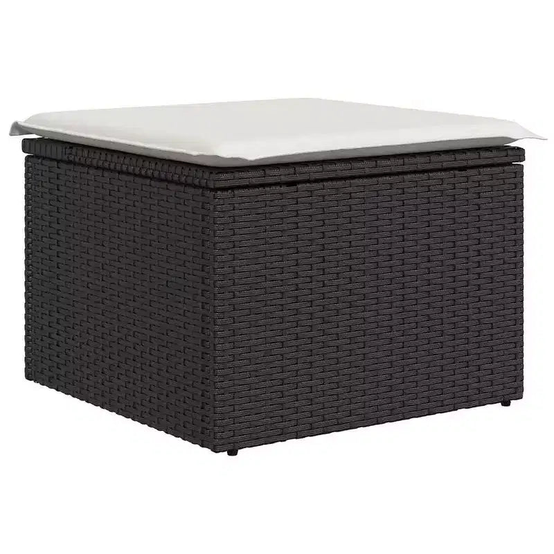vidaXL Salon de jardin modulable avec coussins, diverses couleurs