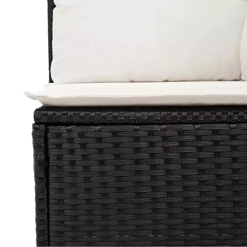 vidaXL Salon de jardin modulable avec coussins, diverses couleurs
