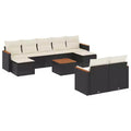 vidaXL Patio Sofa Set in Various Colors with Cushions