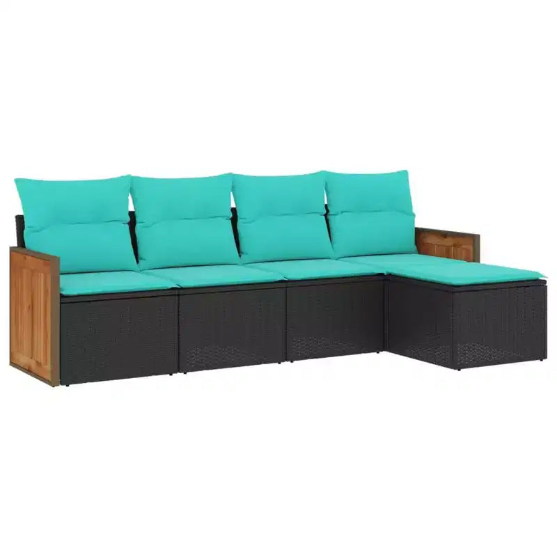 vidaXL Garden Sofa Set PE Rattan Set Modular