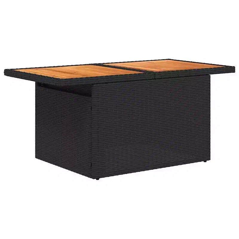 vidaXL Salon de jardin avec coussins en résine tressée