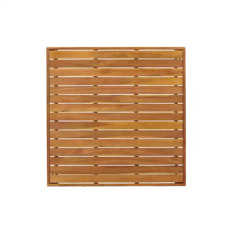 Christopher Knight Home Carlos – Ensemble de 5 chaises d'appoint modernes en acacia avec corde PE et table à lattes