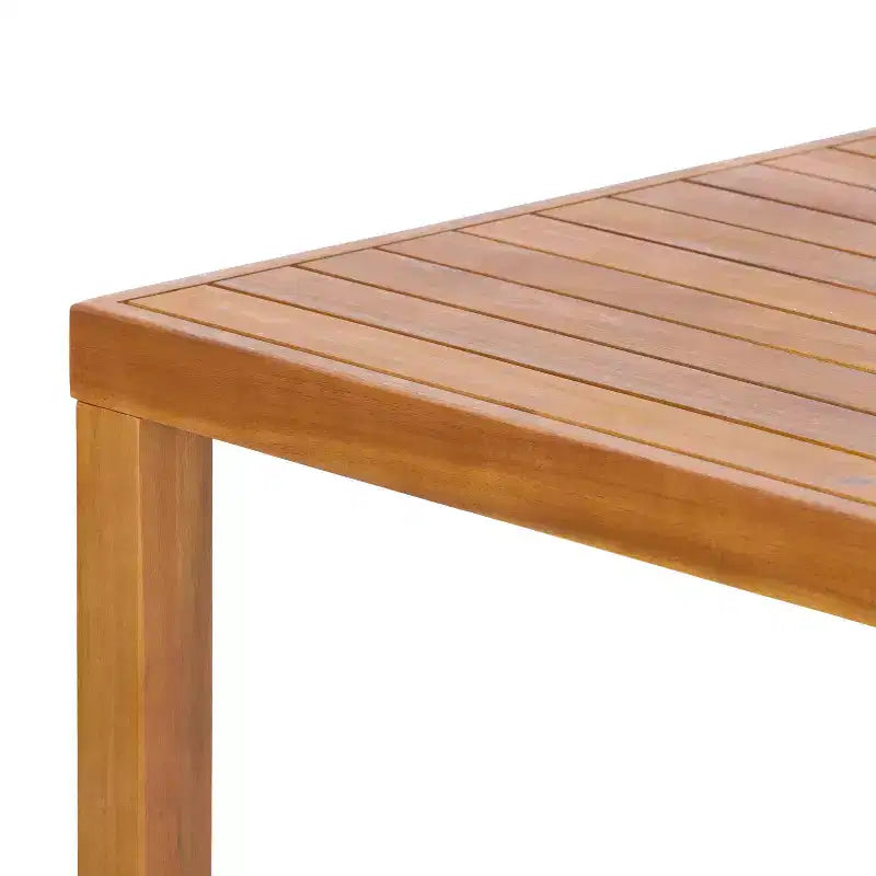 Christopher Knight Home Carlos – Ensemble de 5 chaises d'appoint modernes en acacia avec corde PE et table à lattes