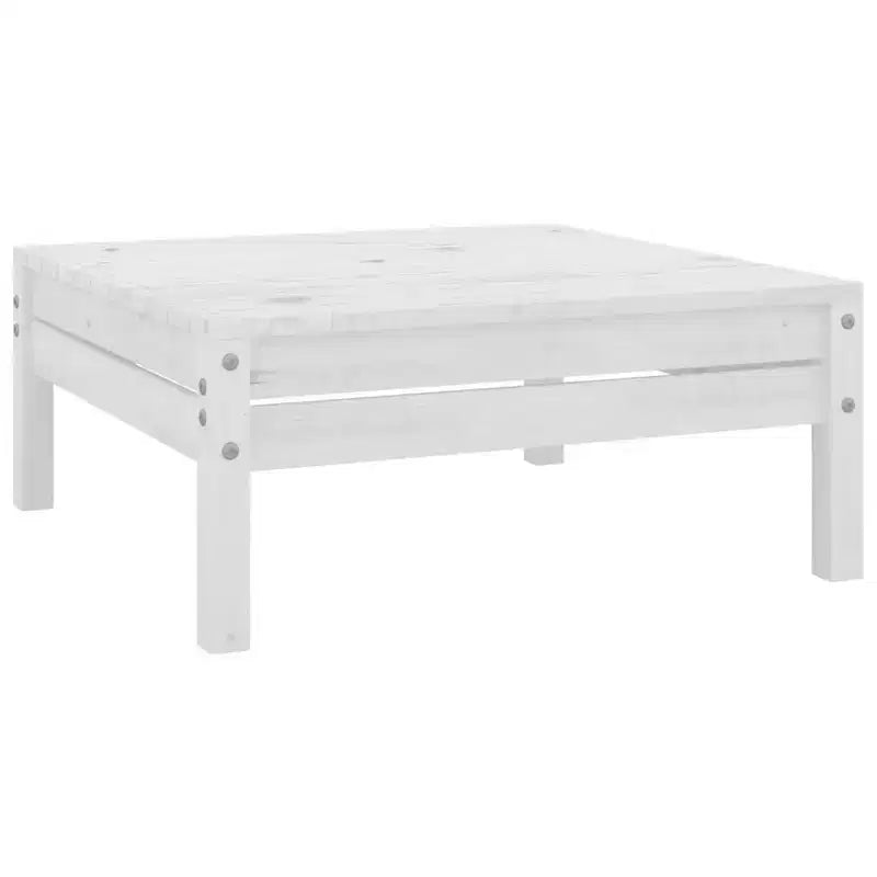 vidaXL Salon de jardin Bois de pin massif Modulable Moyen