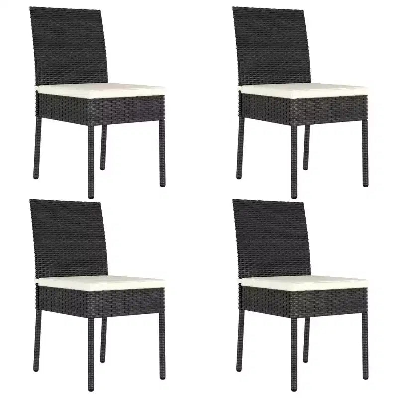 vidaXL Ensemble de salle à manger Résine tressée durable Ensemble de salle à manger Rectangulaire