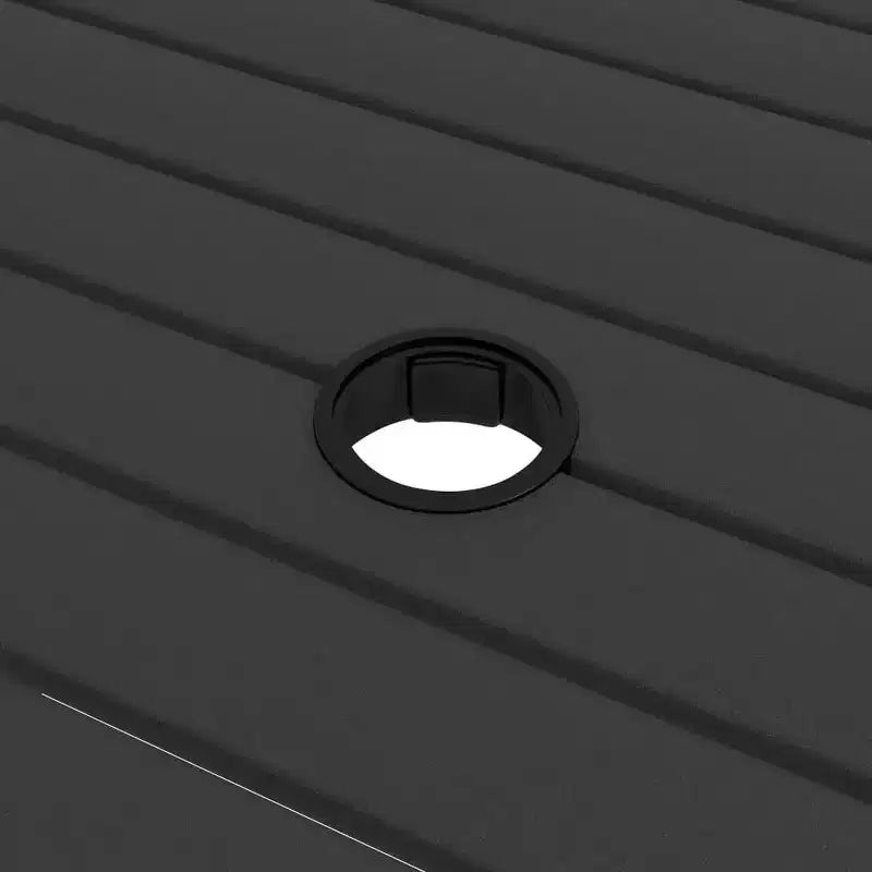 vidaXL Ensemble de salle à manger anthracite, Acier thermolaqué, Textilène Moyen