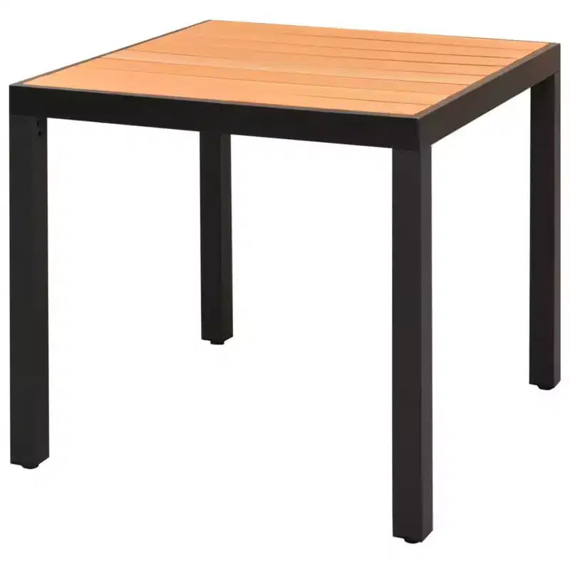 vidaXL Ensemble de salle à manger en résine tressée PVC noir durable 3 pièces