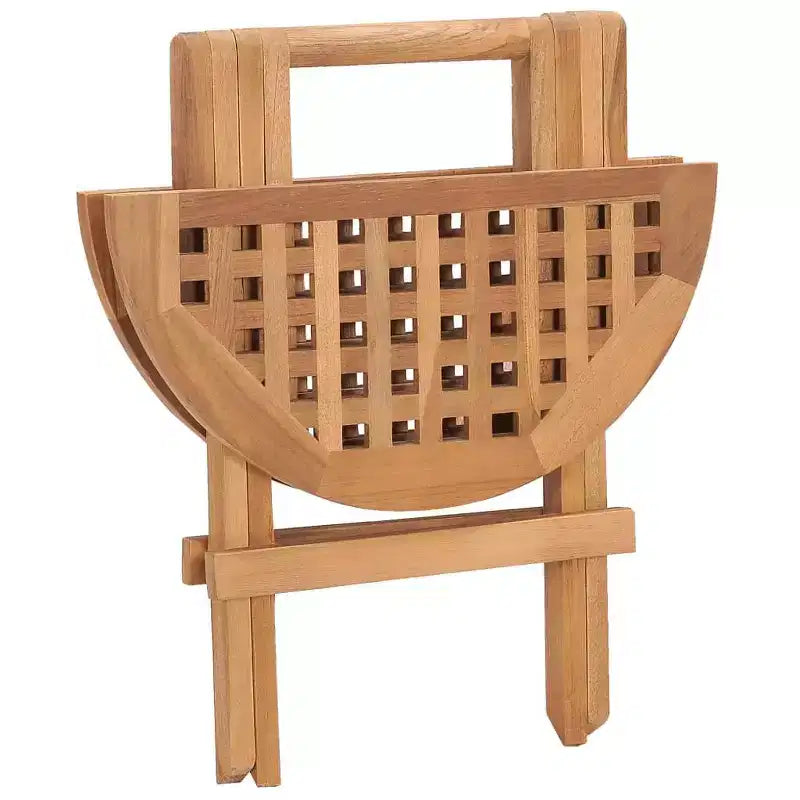 vidaXL Ensemble de salle à manger d'extérieur Teck naturel Bois dur de teck poncé lisse Compact