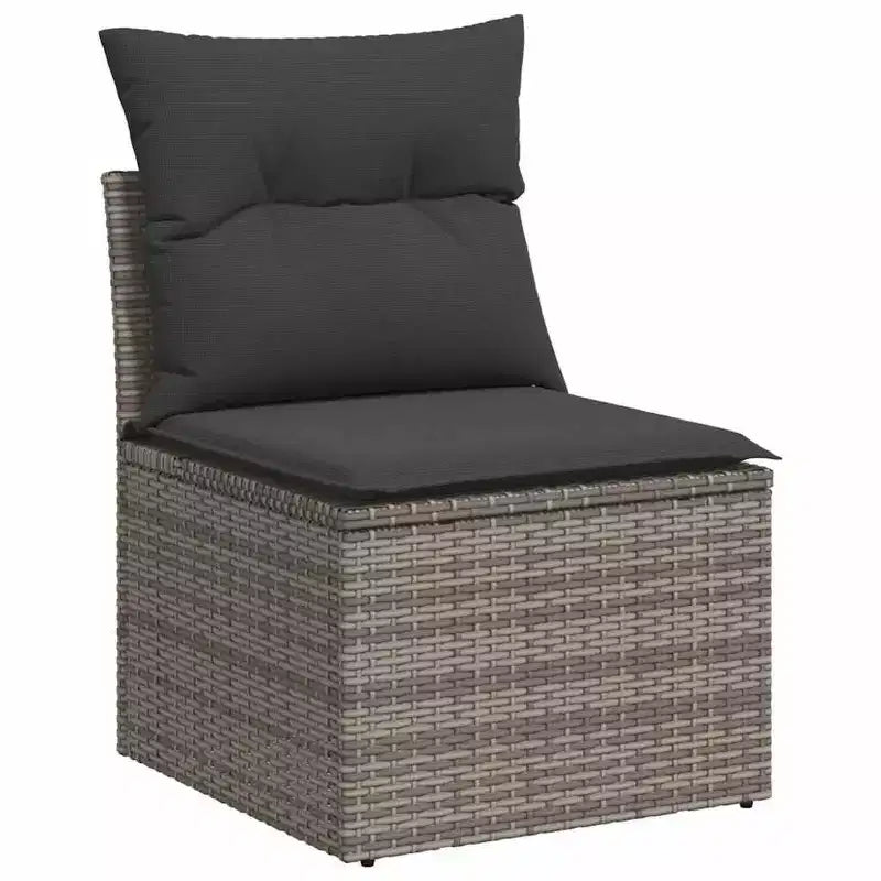 vidaXL Salon de jardin en résine tressée Grand salon de jardin modulable