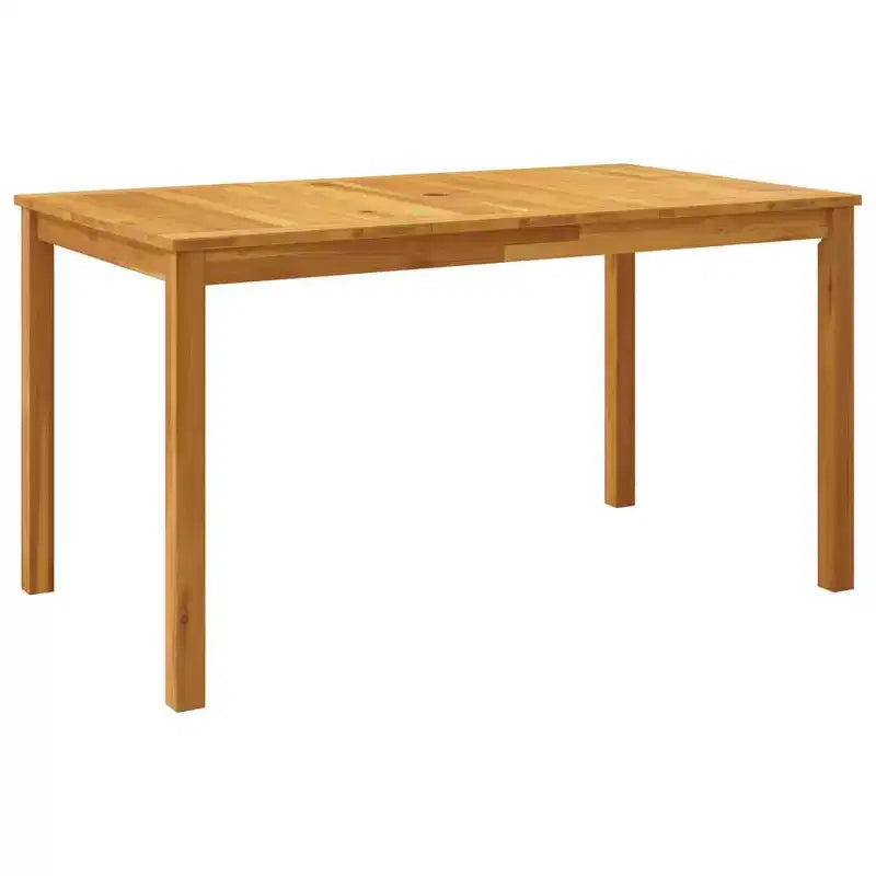 vidaXL Salon de jardin en bois massif d'acacia 4 places