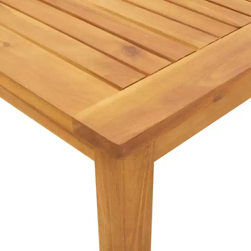 vidaXL Salon de jardin en bois massif d'acacia 4 places