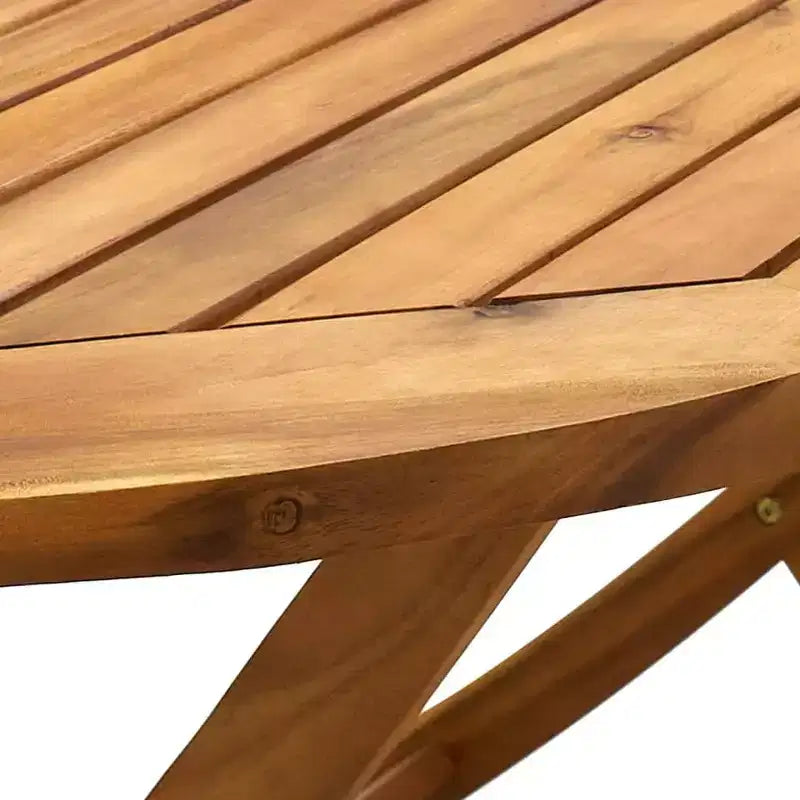 vidaXL Ensemble de jardin à dîner Gris Bois d'acacia massif, résine tressée Moyen