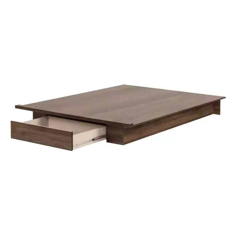 6-Drawer Double Dresser, Gray Oak, Laminated Particle Board, Anti-Tip, 5-Year Warranty
