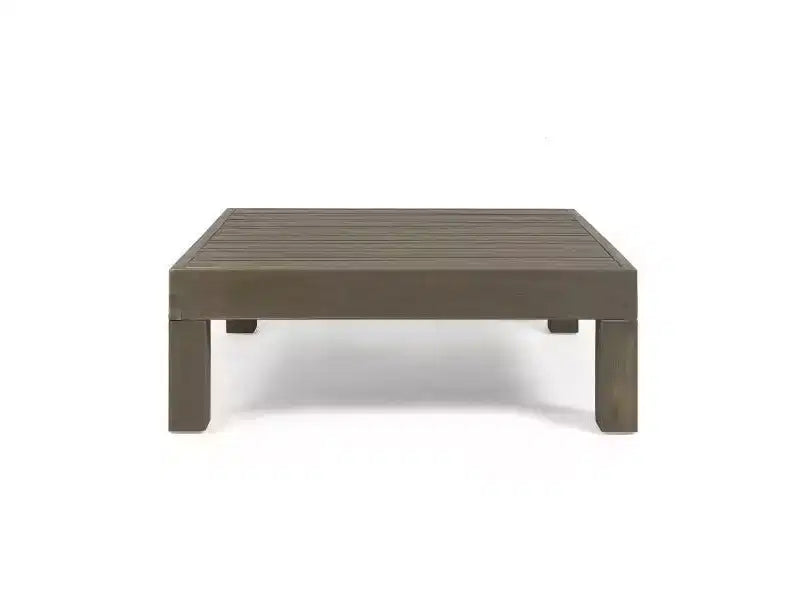Oana - Salon de jardin d'angle 4 pièces en bois d'acacia avec coussins - Christopher Knight Home