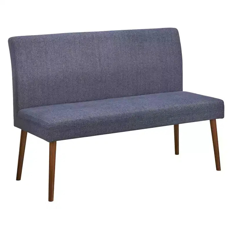 Rubberwood Upholstered Dining Bench 49.5''