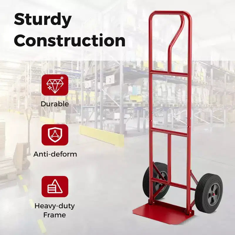 Metal Foldable Hand Truck 660 lbs 52''