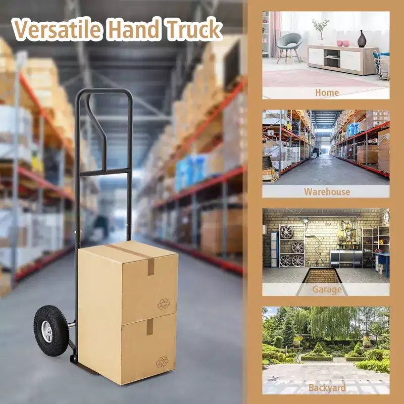 Metal Foldable Hand Truck 660 lbs 52''