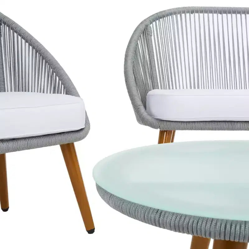 Ensemble de 4 pièces Halcott pour salon - Intérieur/Extérieur - PAT7526 - Safavieh