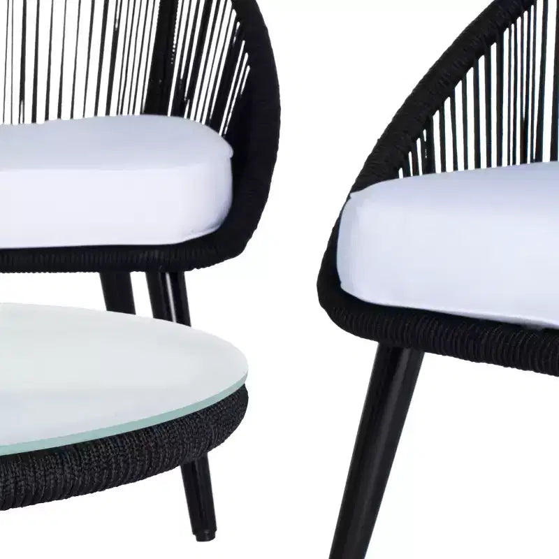 Ensemble de 4 pièces Halcott pour salon - Intérieur/Extérieur - PAT7526 - Safavieh