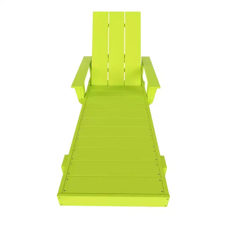 WestinTrends Ashore Chaise longue moderne inclinable avec table d'appoint, ensemble 2 pièces