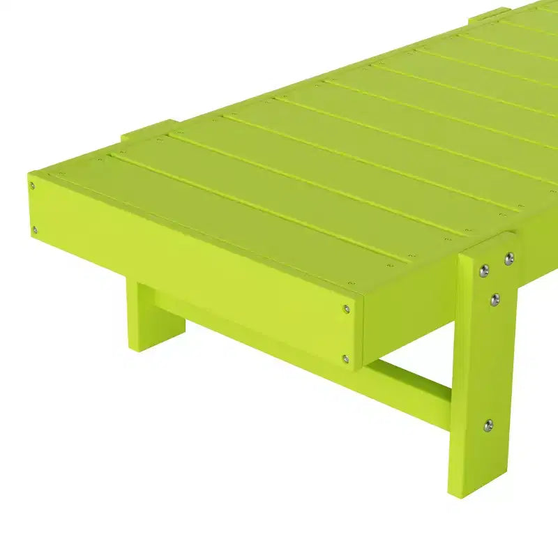 WestinTrends Ashore Chaise longue moderne inclinable avec table d'appoint, ensemble 2 pièces
