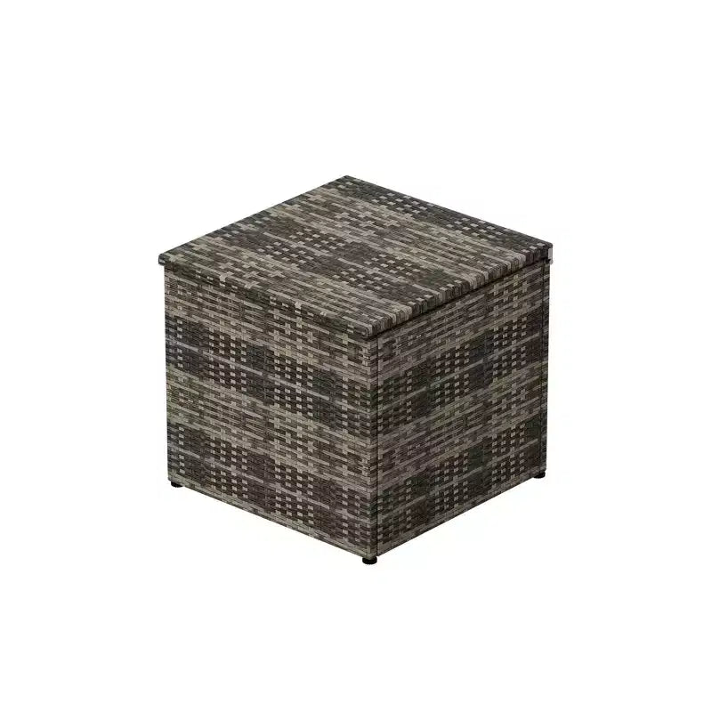 WestinTrends Canapé d'extérieur 2 places en rotin PE avec coussins et table d'appoint