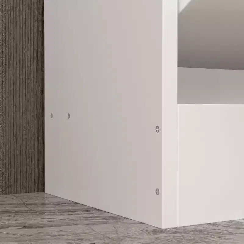 Modern Entryway Shoe Cabinet with 3-Tier Shelves, Slim Freestanding Shoe Rack Organizer