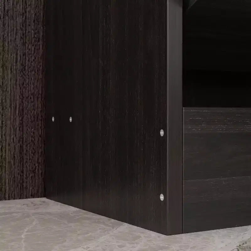 Modern Entryway Shoe Cabinet with 3-Tier Shelves, Slim Freestanding Shoe Rack Organizer