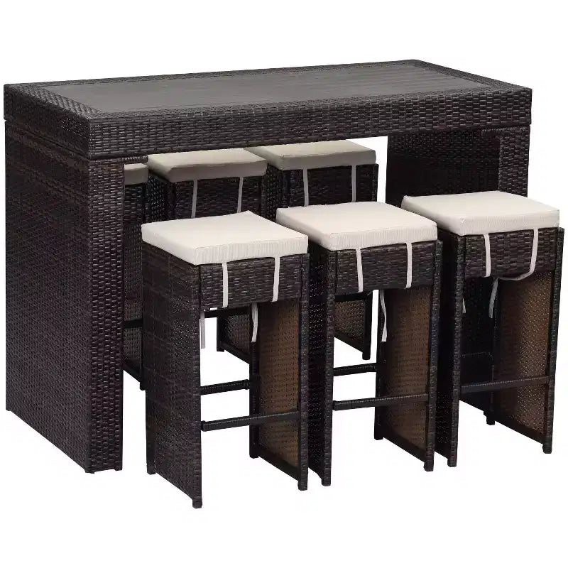 Ensemble de bar Sanders - Intérieur/Extérieur - PAT2502 - Safavieh